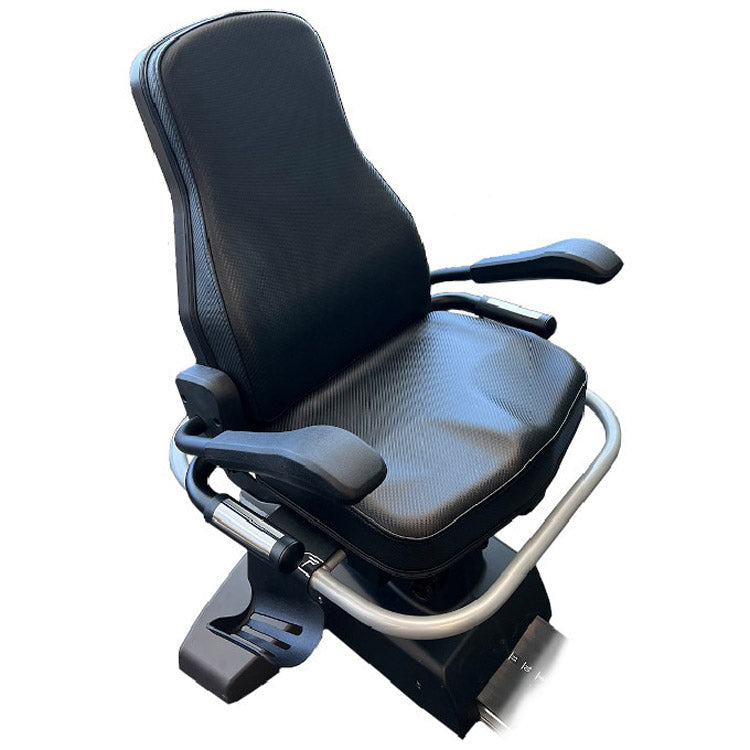 Swivel seat with armrests