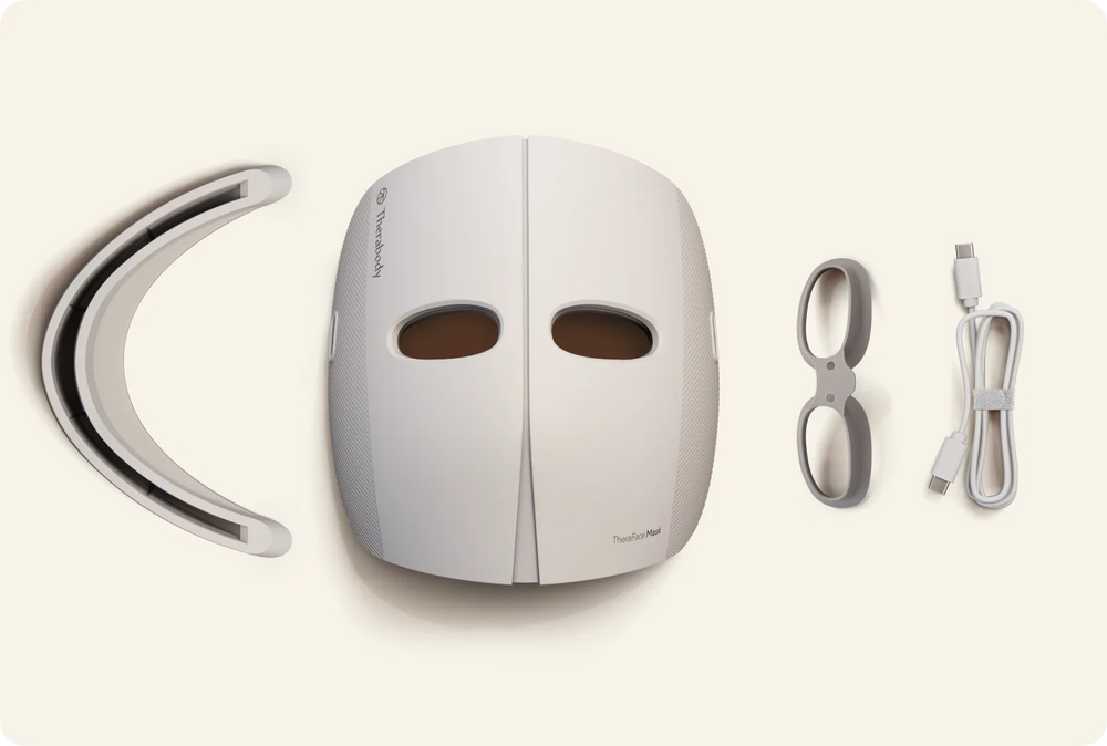 TheraFace Mask: what's in the box