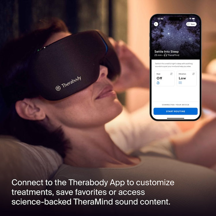Therabody SmartGoggles Heated Eye & Temple Massager (2nd Gen)