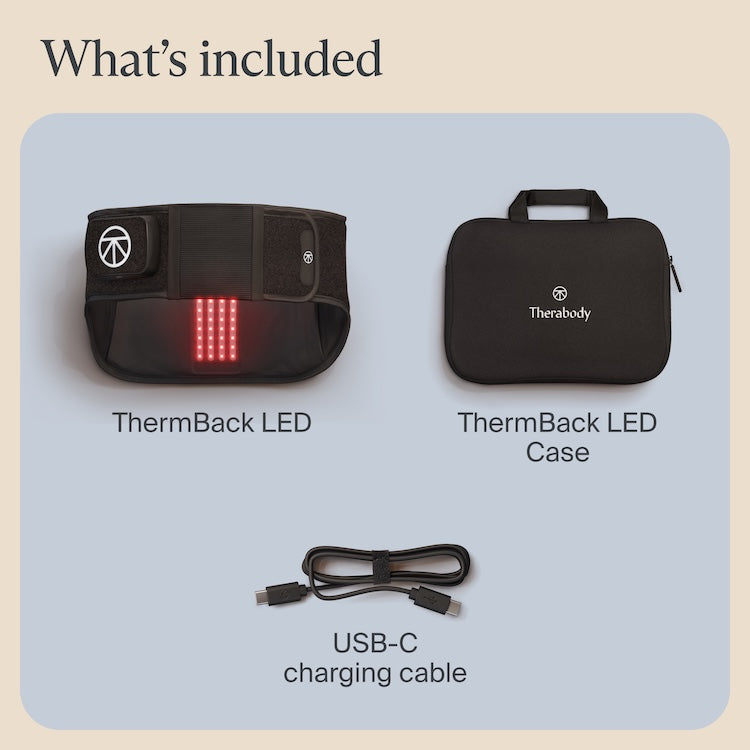 Therabody ThermBack LED Heated Wrap