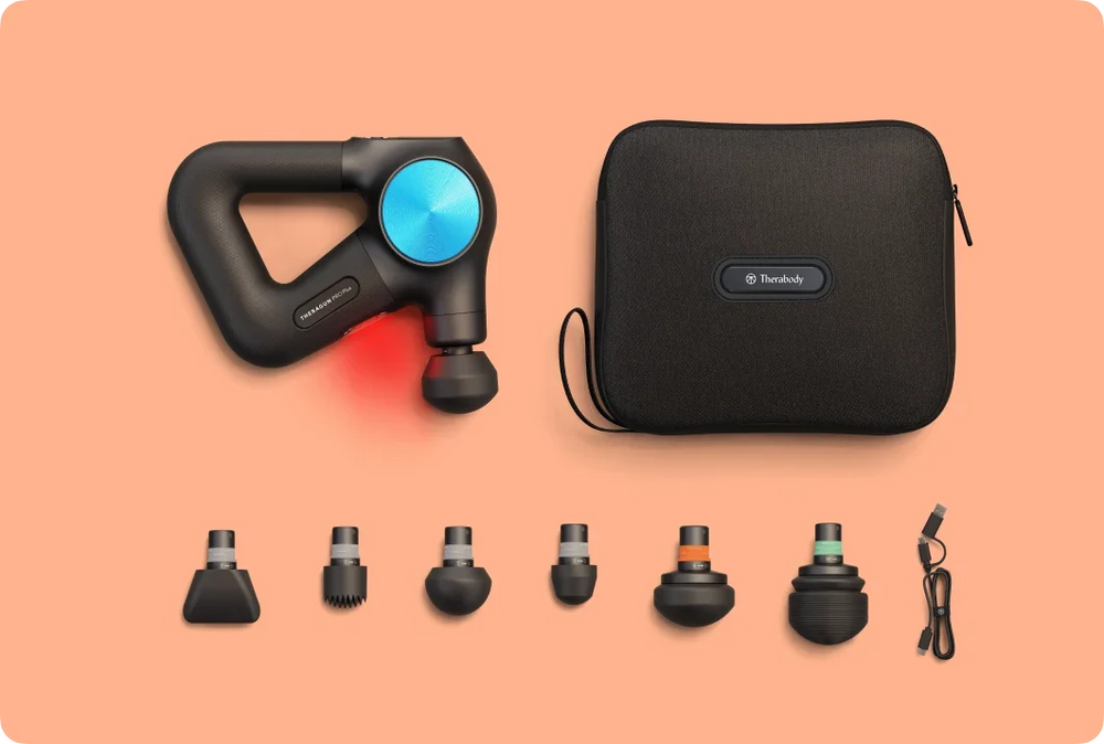 Theragun PRO Plus: what's in the box