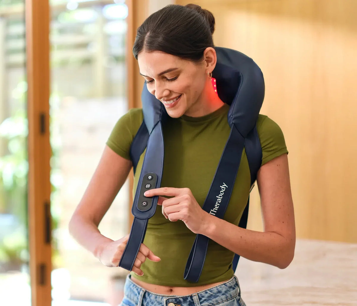 Therabody ThermNeck & Upper Back neck massager with heat — image 6