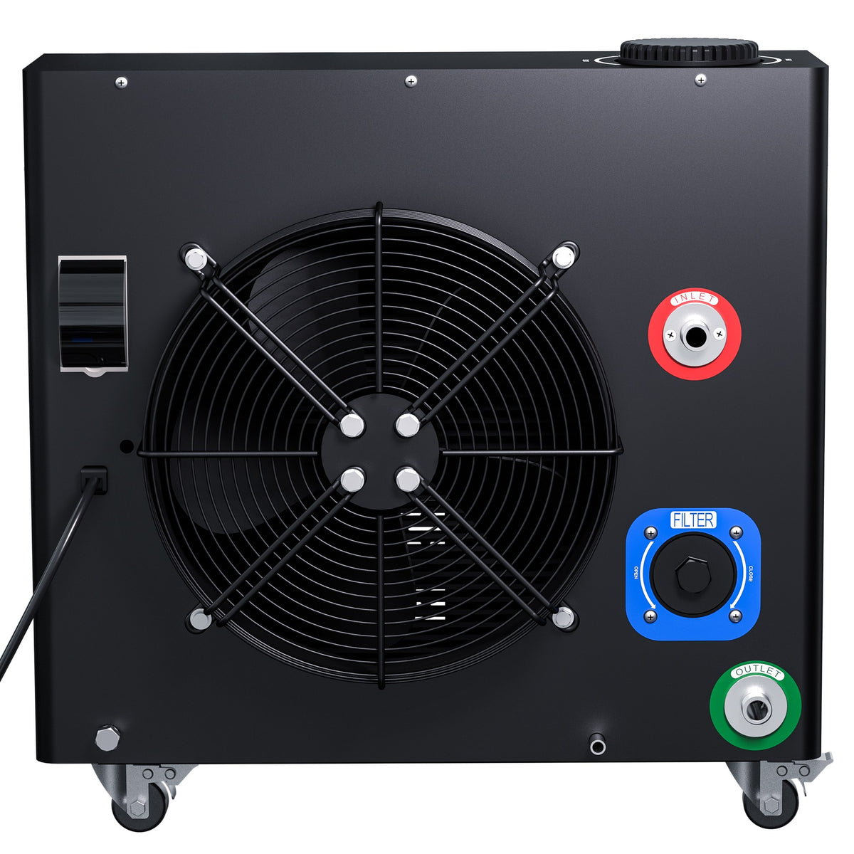 Dynamic Cold Therapy Cold Plunge Chiller, rear view
