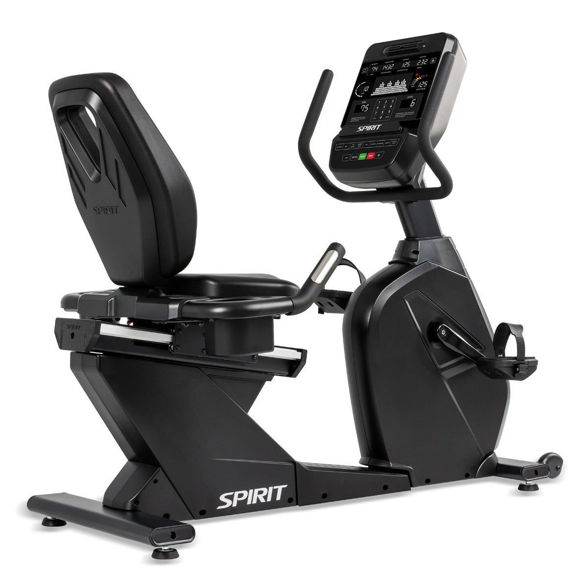 Spirit CR900 semi-recumbent bike