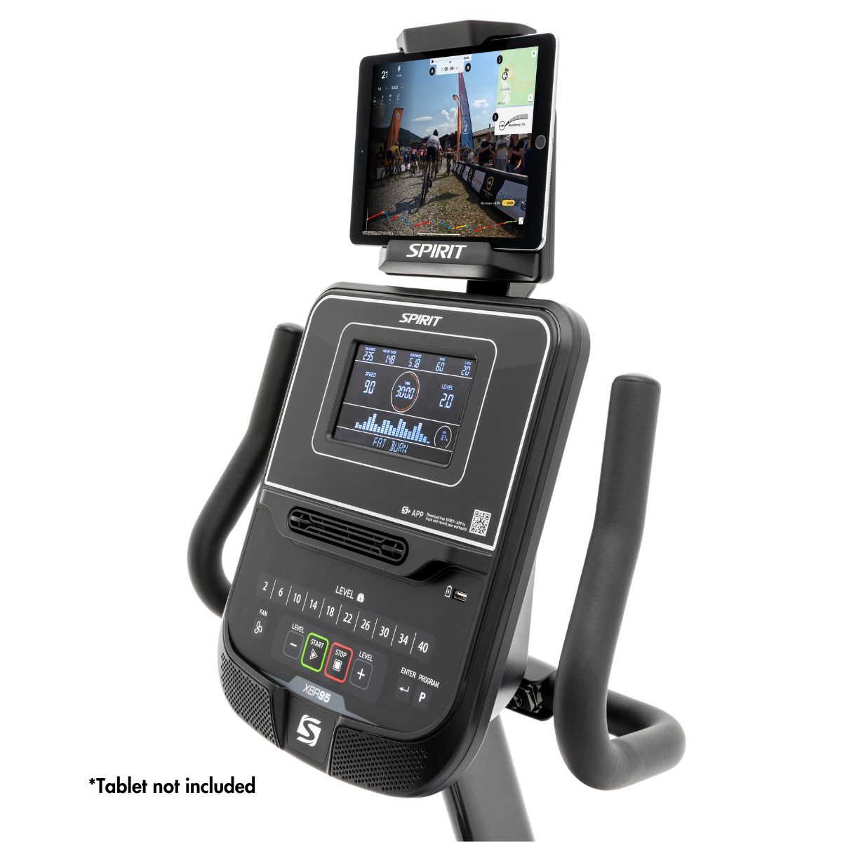 Swivel-tilt tablet holder (tablet not included)