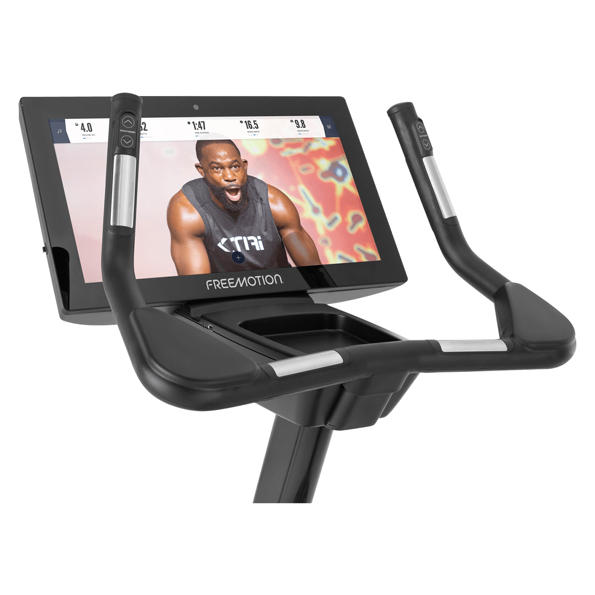 22-inch HD touchscreen with an iFIT studio class