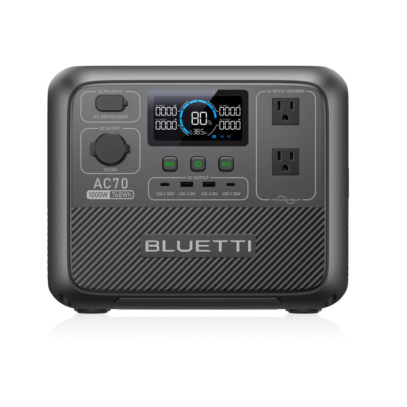 JUGS BLUETTI AC70P Portable Power Station
