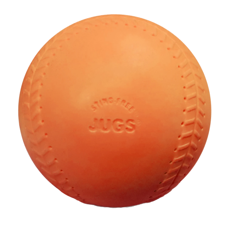 JUGS Multi-Use Light-Weight Sting-Free® Softballs, Orange, 1 Dozen