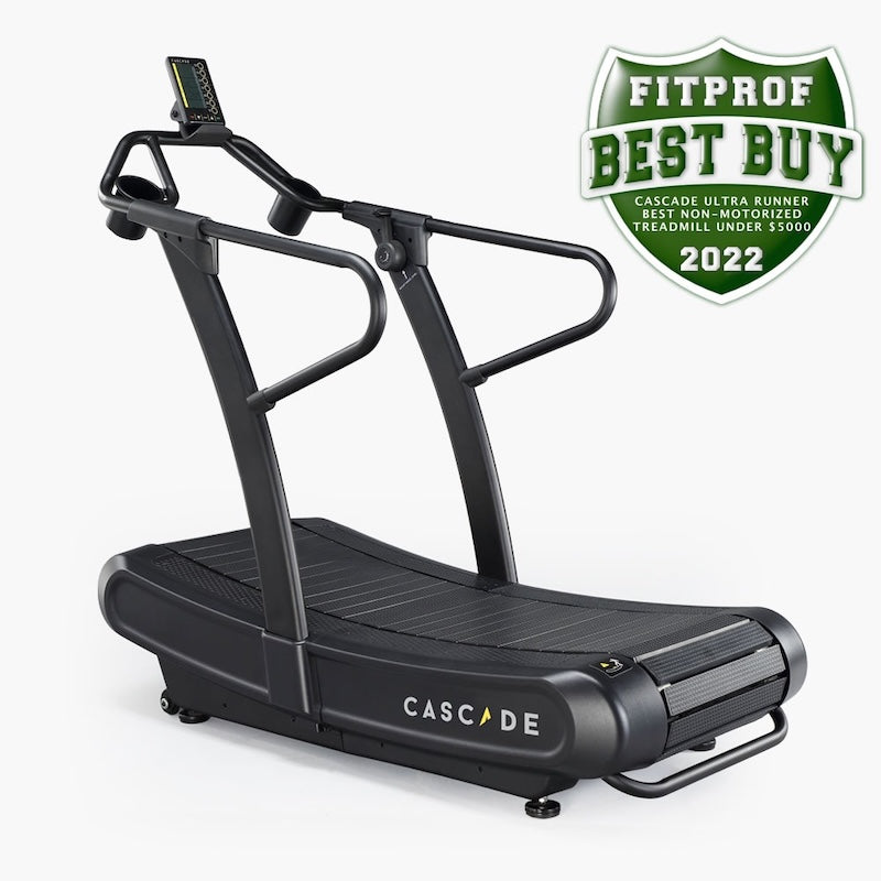 Cascade Ultra Runner self-powered curved treadmill