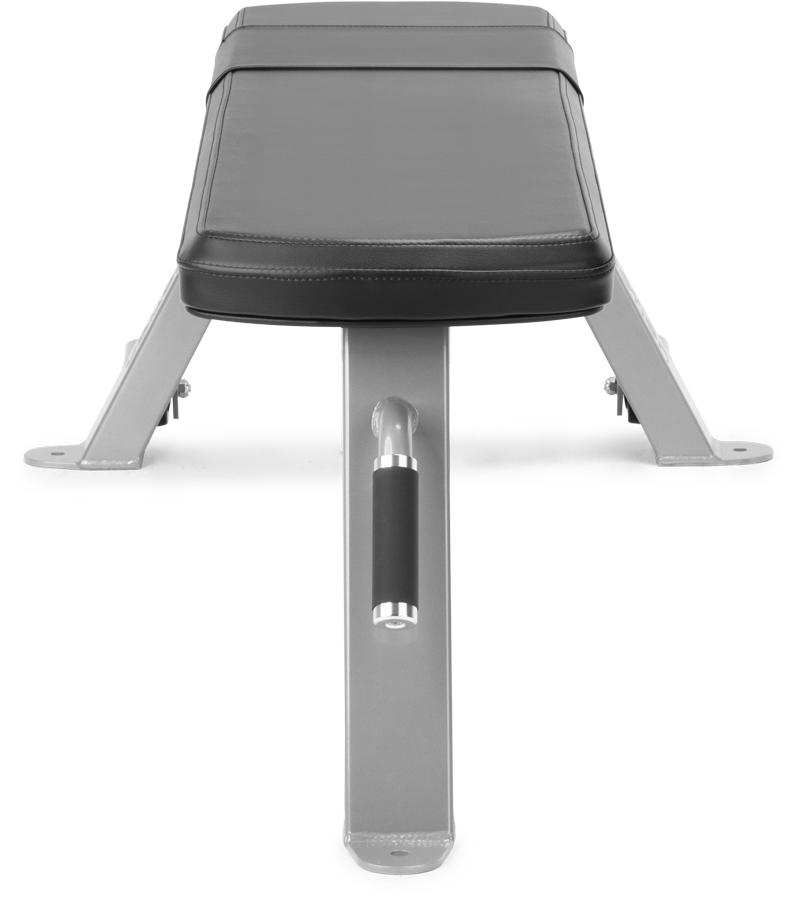 Flat Bench end view