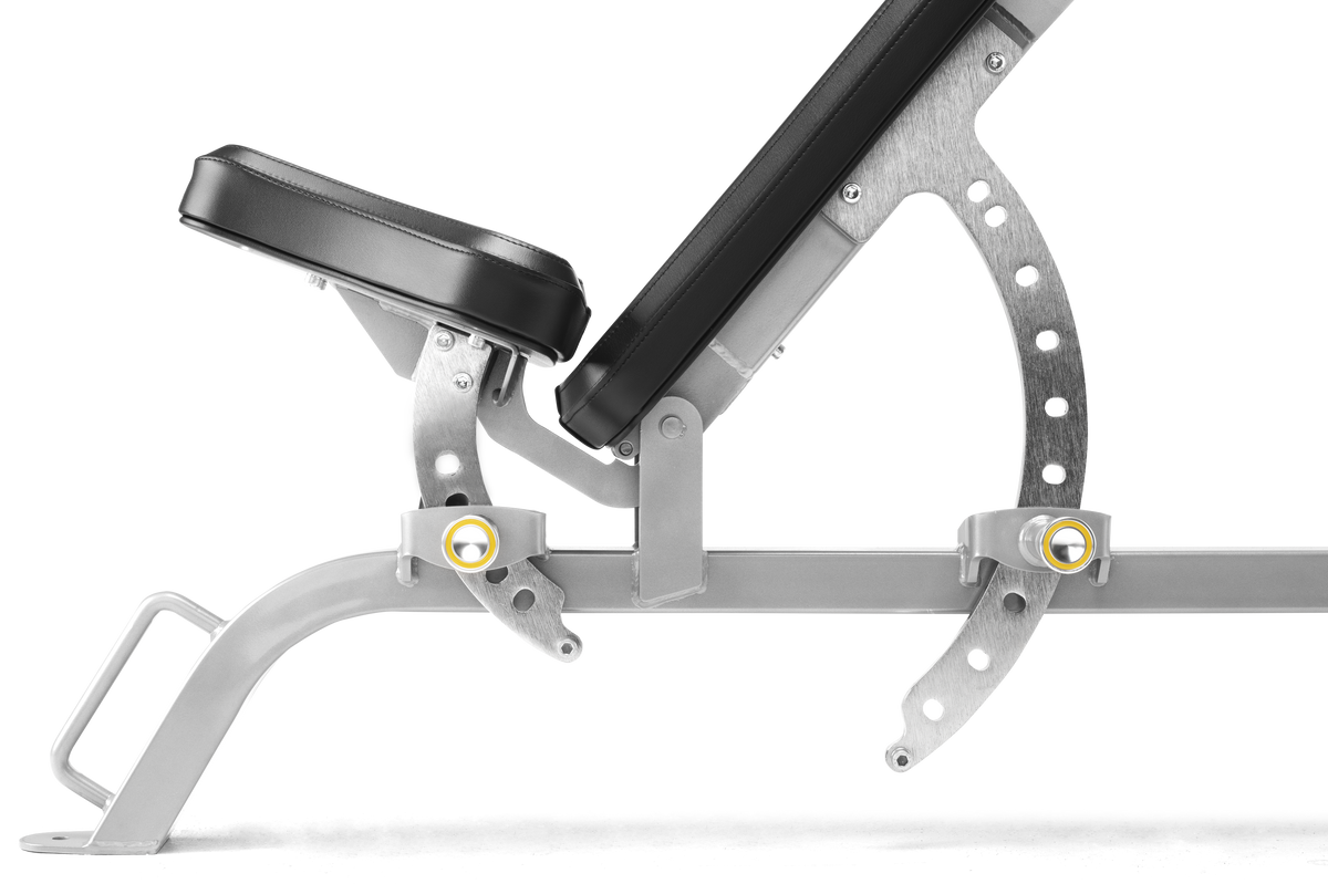 Pop-pin adjustment ladder