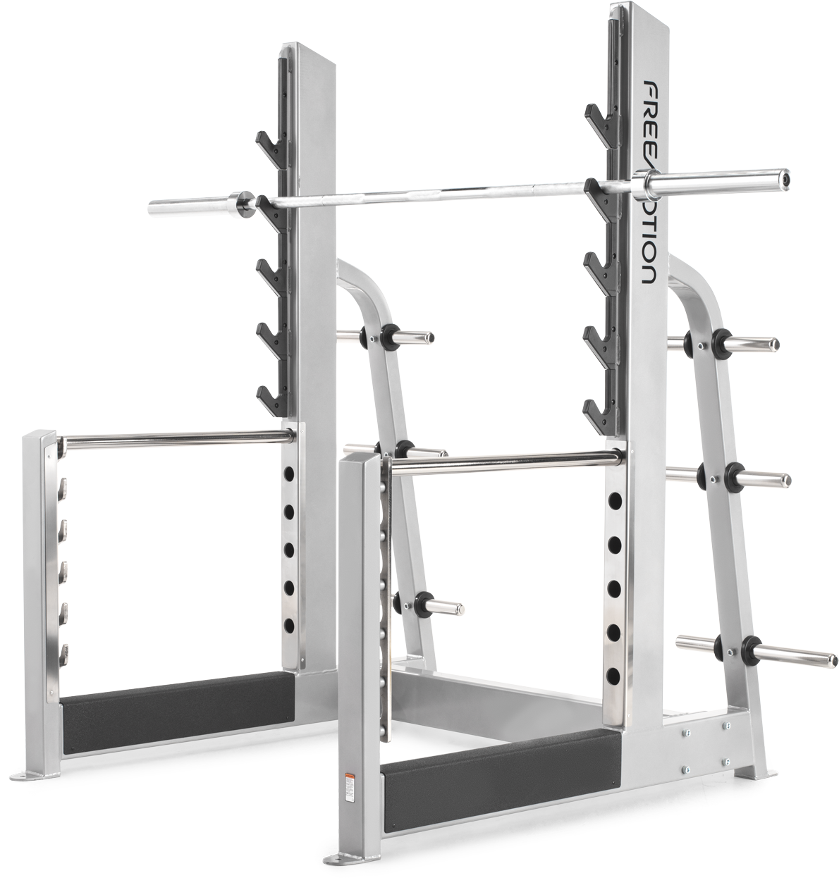 Olympic Squat Rack with barbell (not included)