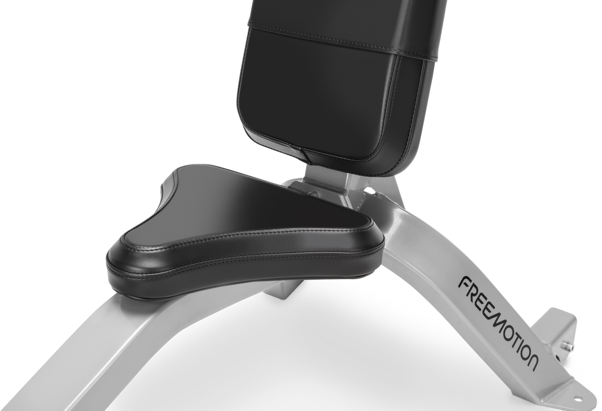 Contoured seat and backrest