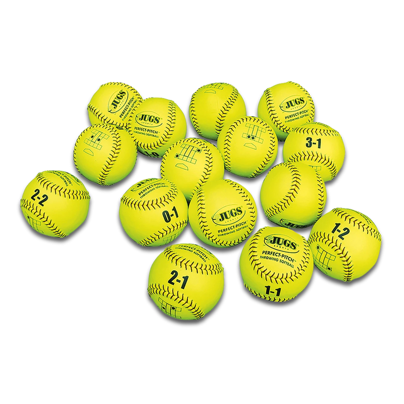 JUGS Perfect Pitch™ Softballs, 15 Balls