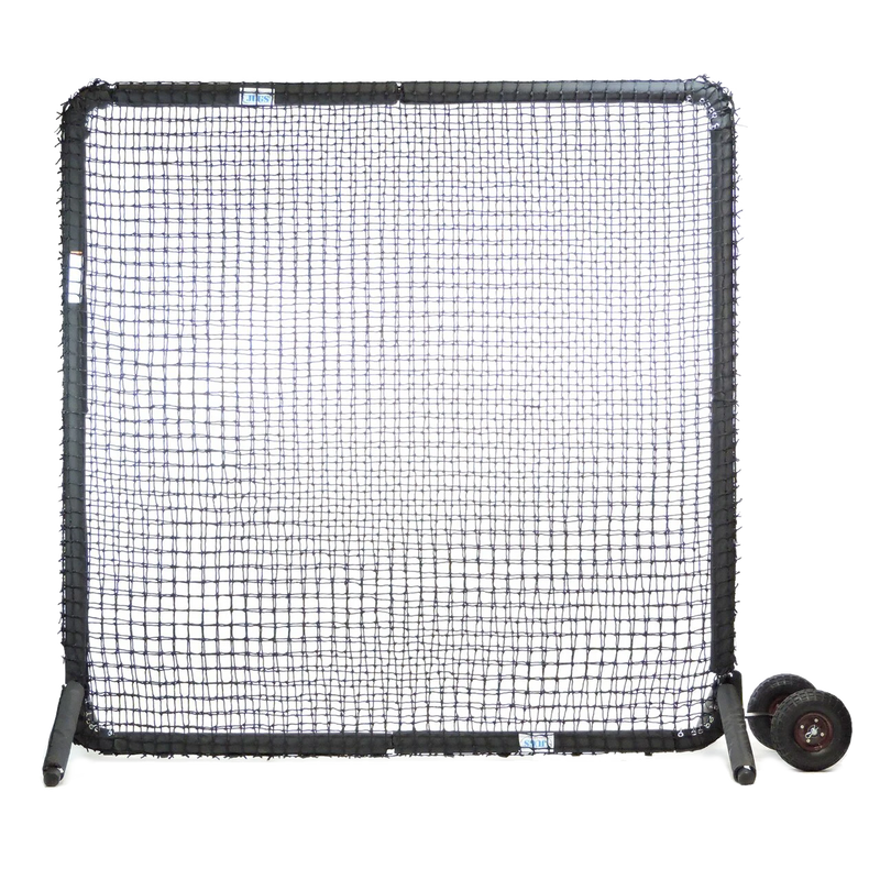 JUGS Protector™ Series Square Protective Screen for Baseman, 7'H x 7'W with Wheel Kit