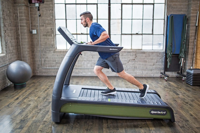 Sled push on the G690 Verde