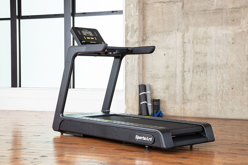 SportsArt T673 Prime treadmill in a fitness studio