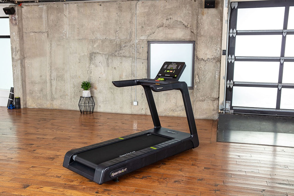 SportsArt T674 Elite treadmill in a fitness studio