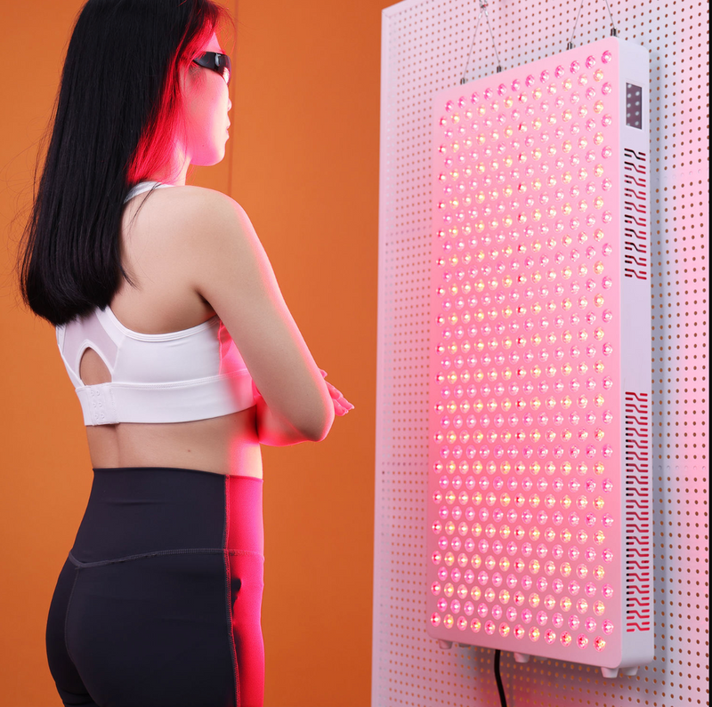 Red Light Therapy Panel | Photobiomodulation for Athlete Muscle Recovery, Pain Relief &amp; Inflammation