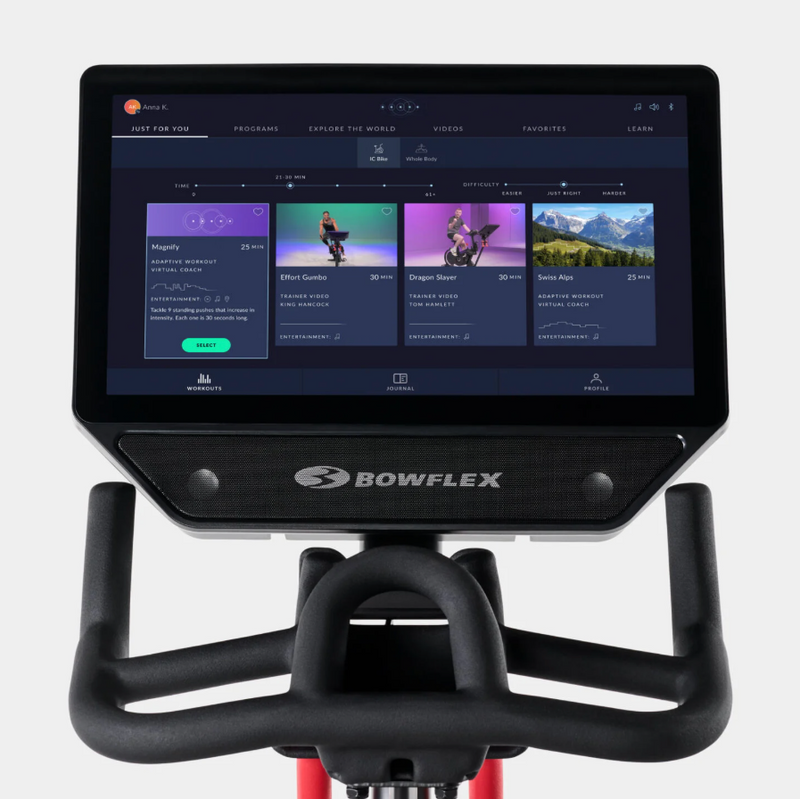 Indoor Exercise Bike | Quiet Stationary Bike with Adjustable Resistance | Athlete Restore