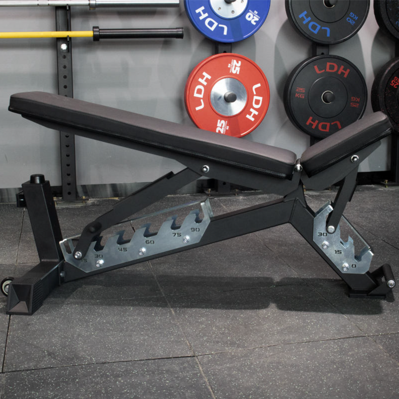 Adjustable Weight Bench | Flat & Incline Press Bench for Home Gym Training | Athlete Restore