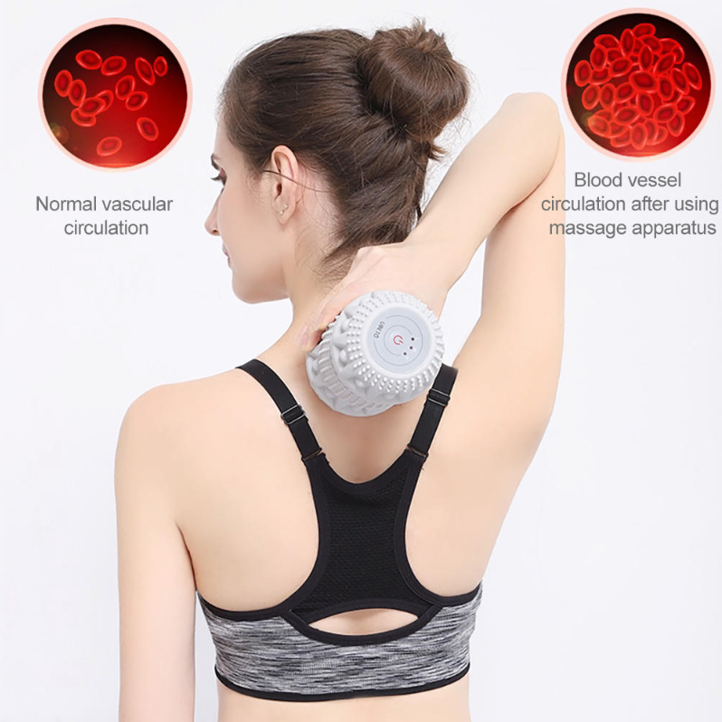 Vibrating Foam Roller | Electric Muscle Recovery Roller for Athletes | Athlete Restore