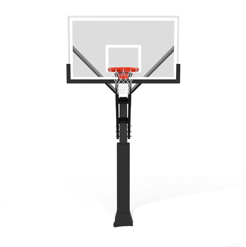 In-Ground Basketball Hoop | Adjustable Height Outdoor Basketball Goal | Athlete Restore