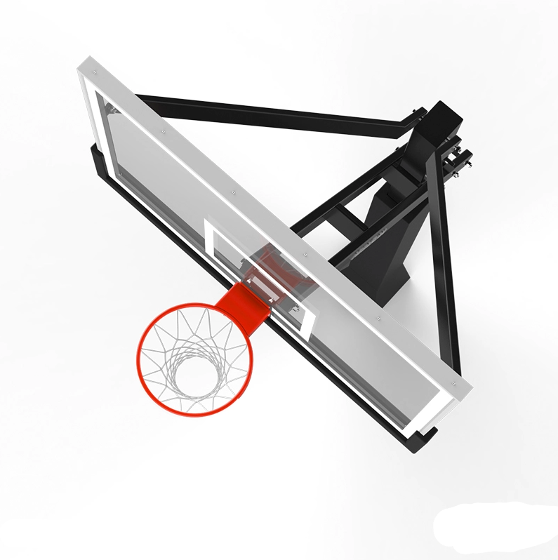 In-Ground Basketball Hoop | Adjustable Height Outdoor Basketball Goal | Athlete Restore