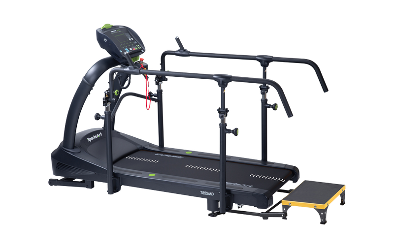 SportsArt T655MD medical treadmill with detachable step
