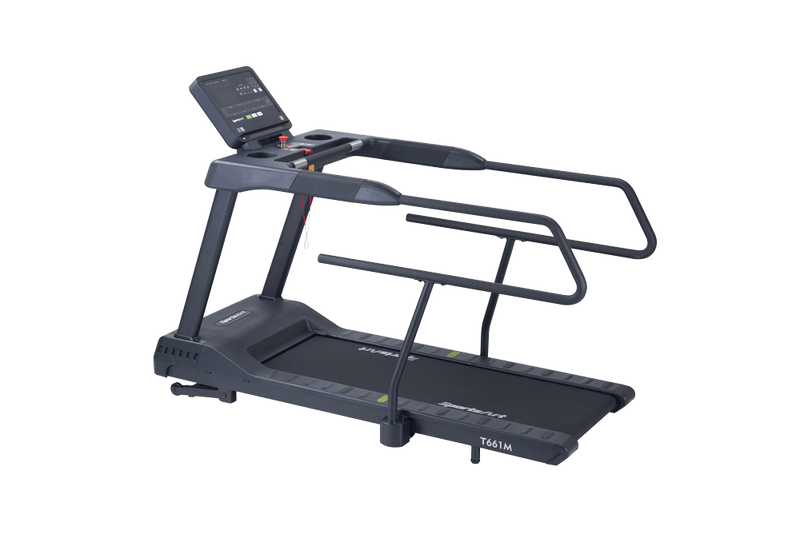 SportsArt T661M medical treadmill with extended handrails