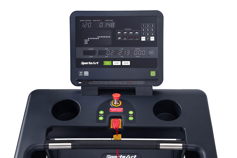 T661M console and emergency stop