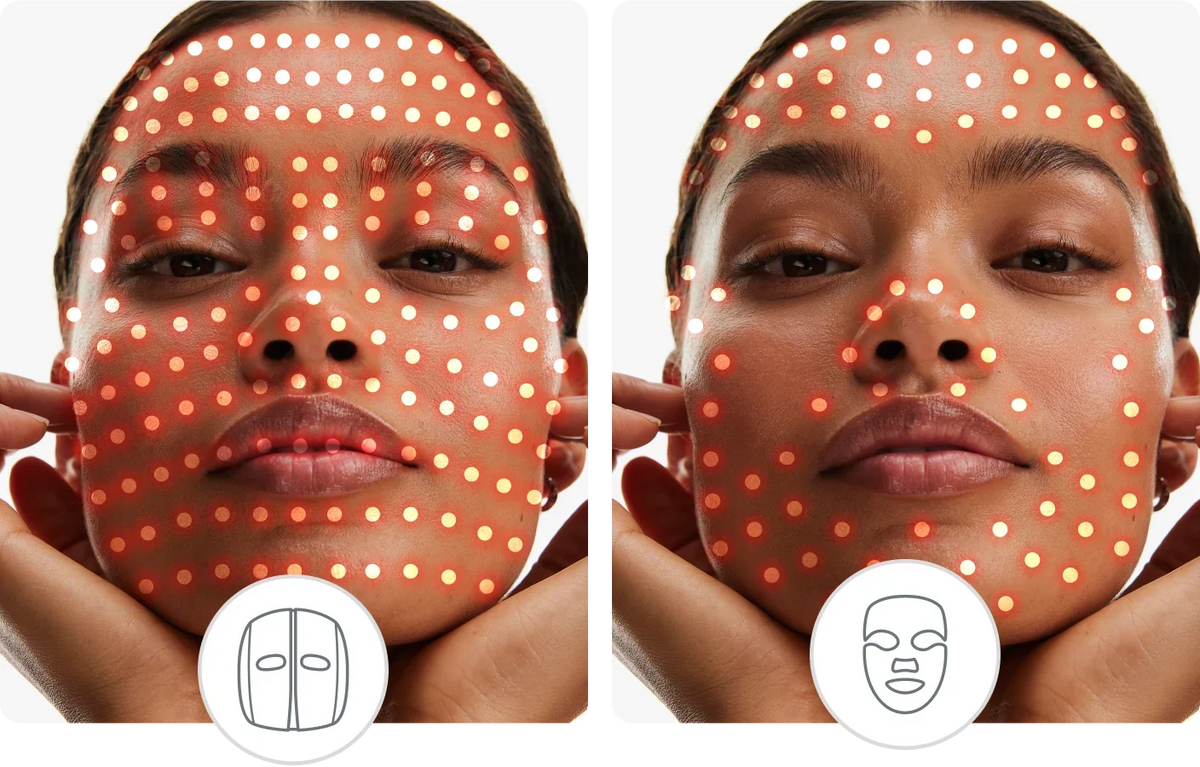 TheraFace Mask Glo: Light where aging shows first