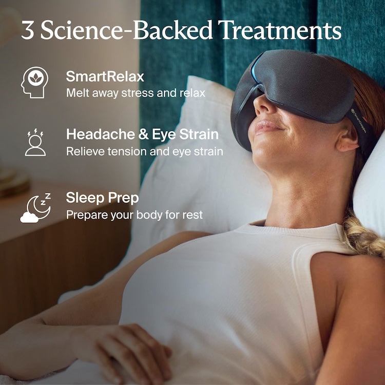Therabody SmartGoggles Heated Eye & Temple Massager (2nd Gen)