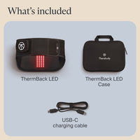 Therabody ThermBack LED Heated Wrap