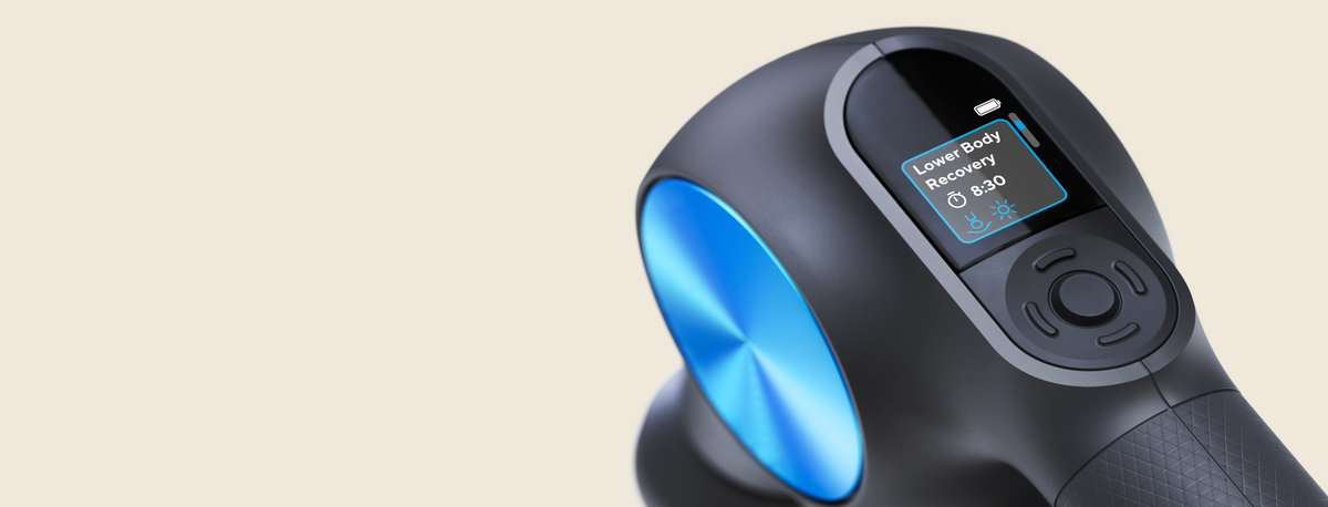 Theragun PRO Plus: Routines, right on the screen