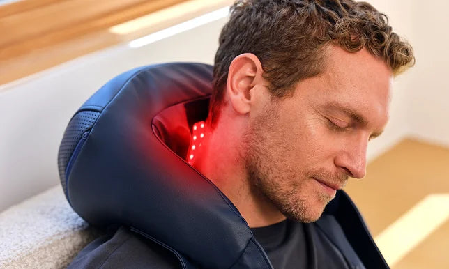 ThermNeck & Upper Back: Near-infrared LED light at the back of the neck