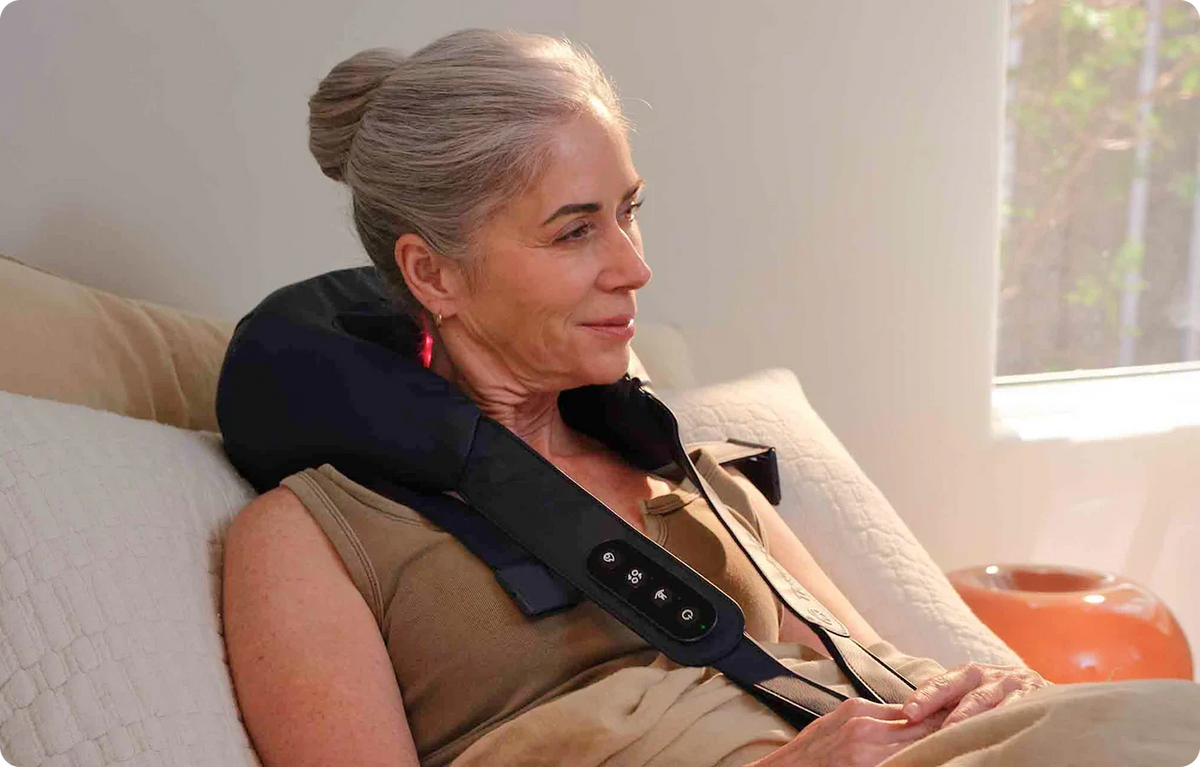 Easing stress-related neck tension