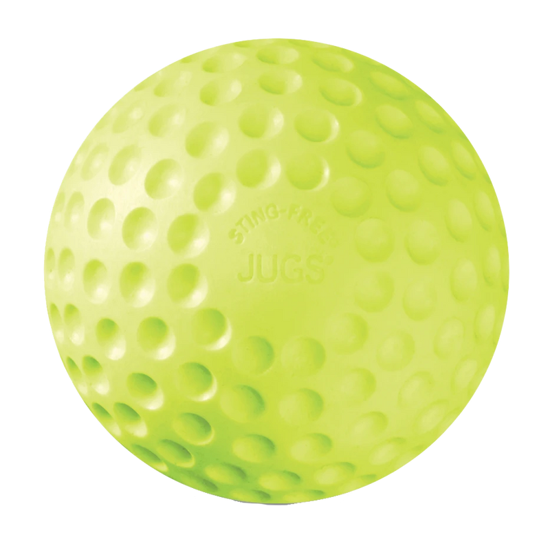 JUGS Sting-Free® Dimpled Softballs, Optic Game-Ball Yellow™, 1 Dozen