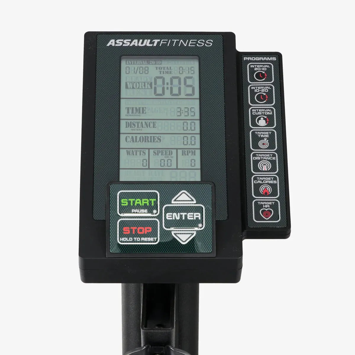 High-contrast LCD console