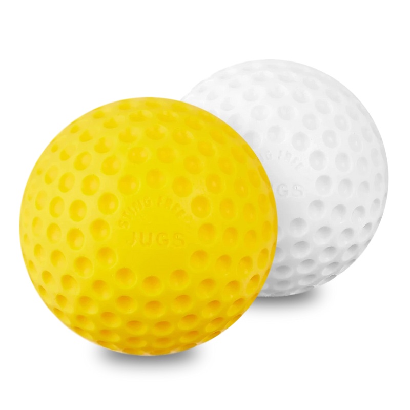 JUGS Sting-Free® Dimpled Baseballs, 1 Dozen