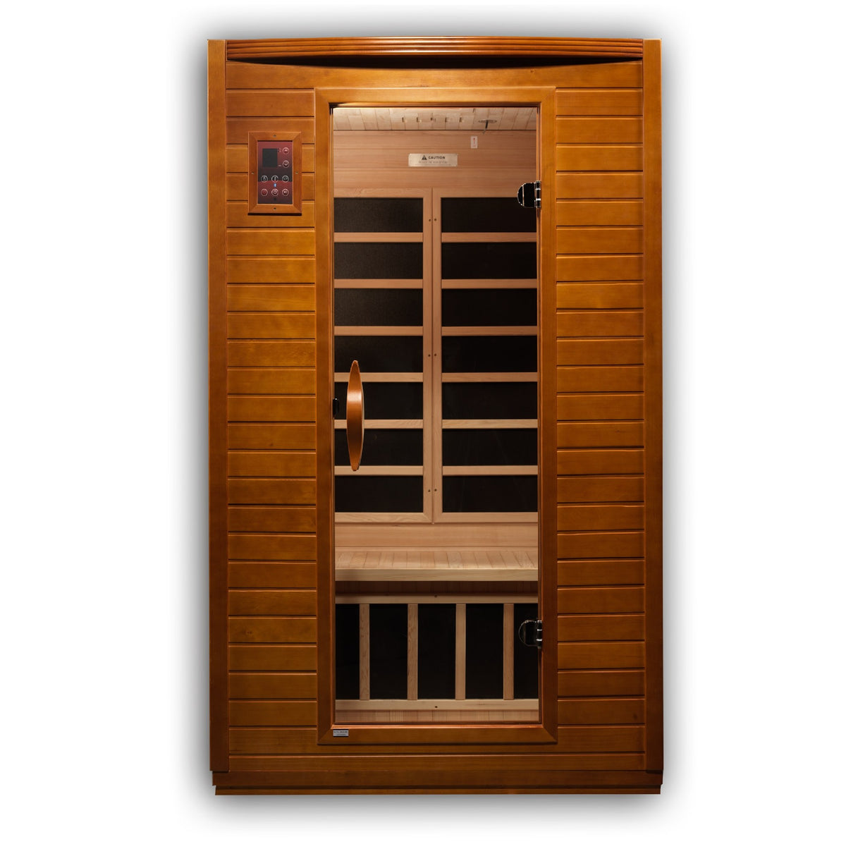 Dynamic Versailles Elite 2-Person Ultra Low EMF FAR Infrared Sauna, front view
