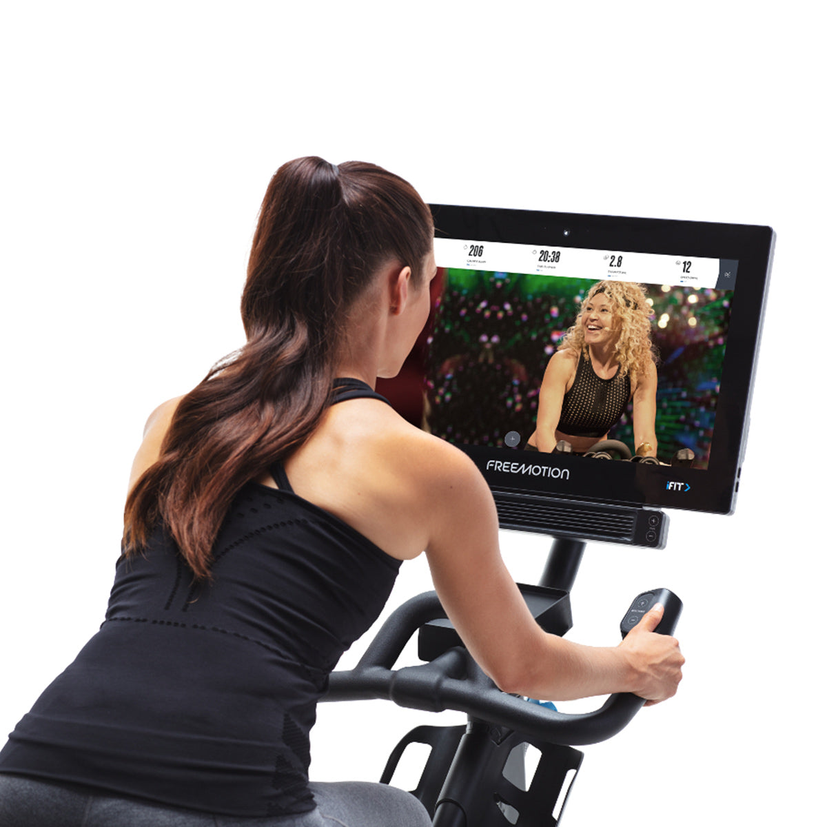 Rider in a studio class
