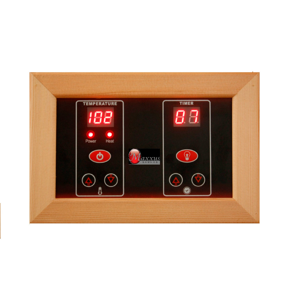 Maxxus sauna LED control panel
