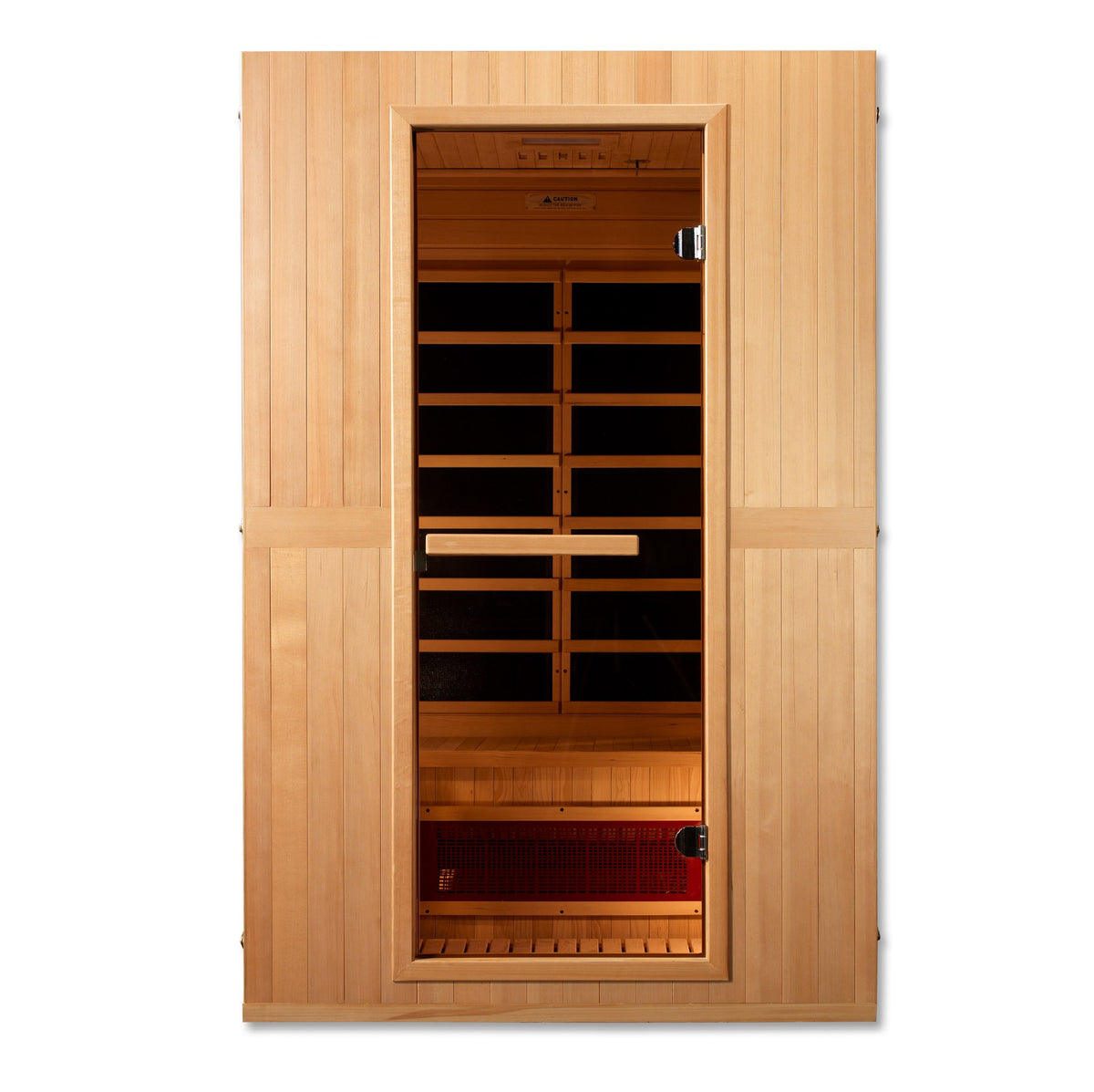 Maxxus Serenity 2-Person Low EMF FAR Infrared Sauna, front view