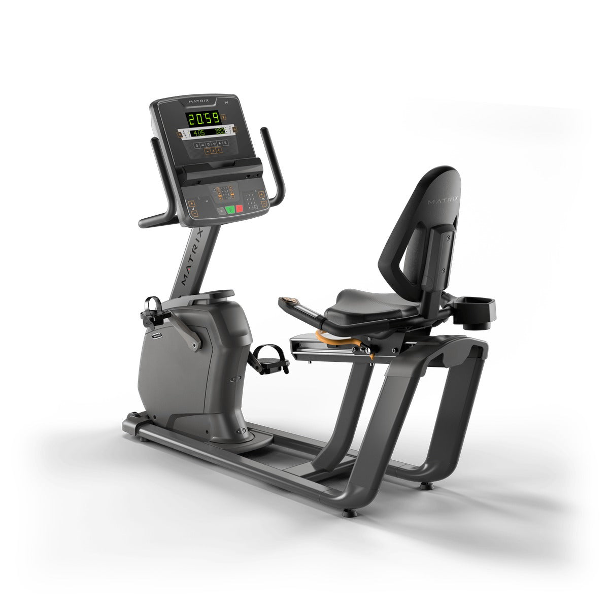 Matrix Lifestyle recumbent cycle with LED console