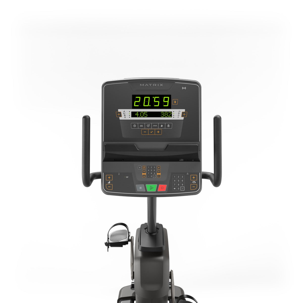 Lifestyle recumbent cycle front view