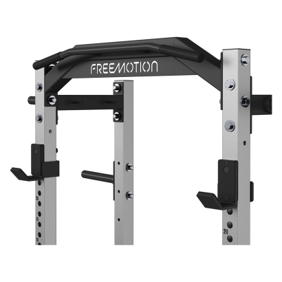 Angled wide-grip chin-up bars