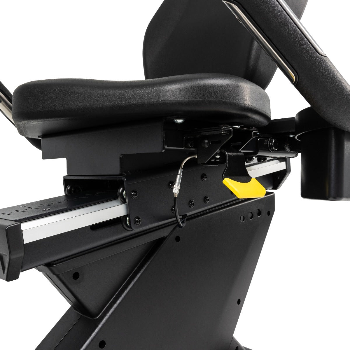 Seat slide with quick-adjust lever