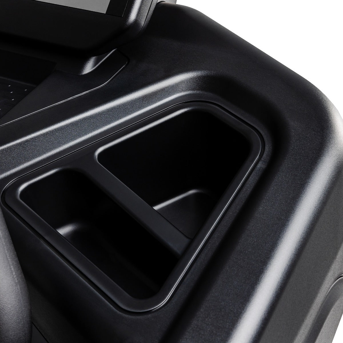 CT900 console storage and bottle holders