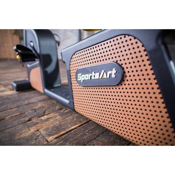 Perforated copper side panel